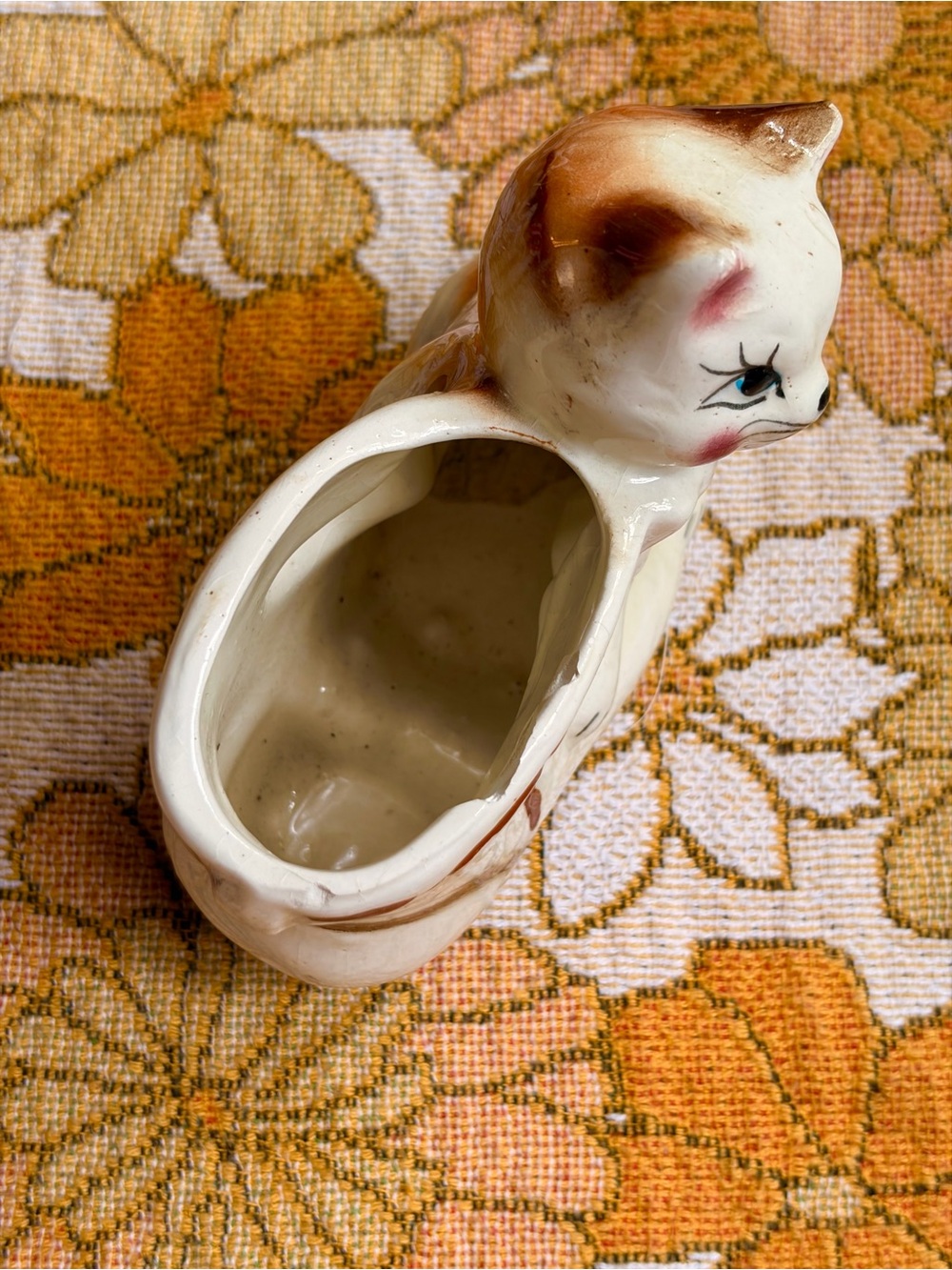 🐱💕✨ Vintage 50s Anthropomorphic Cat in Shoe Planter ✨💕🐱 - Picture 6 of 13